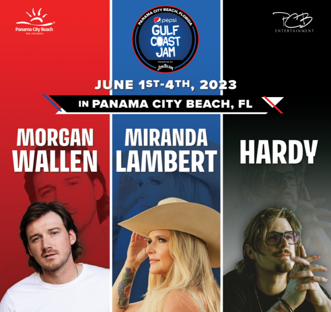 Gulf Coast Jam: Kane Brown, Morgan Wallen, Miranda Lambert & Hardy - 4 Day Pass [CANCELLED] at Hardy Concerts