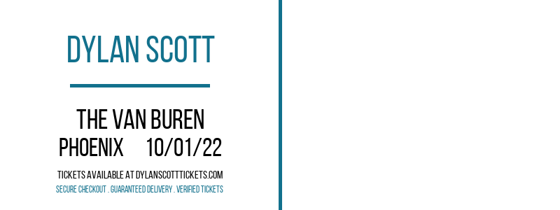 Dylan Scott at Dylan Scott Tickets tickets Dylan Scott at Dylan Scott Tickets