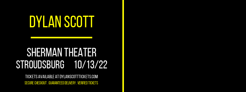 Dylan Scott at Dylan Scott Tickets tickets Dylan Scott at Dylan Scott Tickets