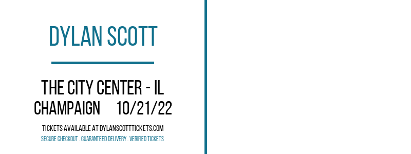 Dylan Scott at Dylan Scott Tickets tickets Dylan Scott at Dylan Scott Tickets
