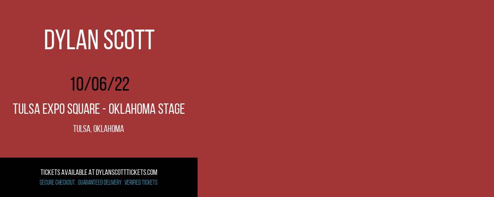 Dylan Scott at Dylan Scott Tickets tickets Dylan Scott at Dylan Scott Tickets