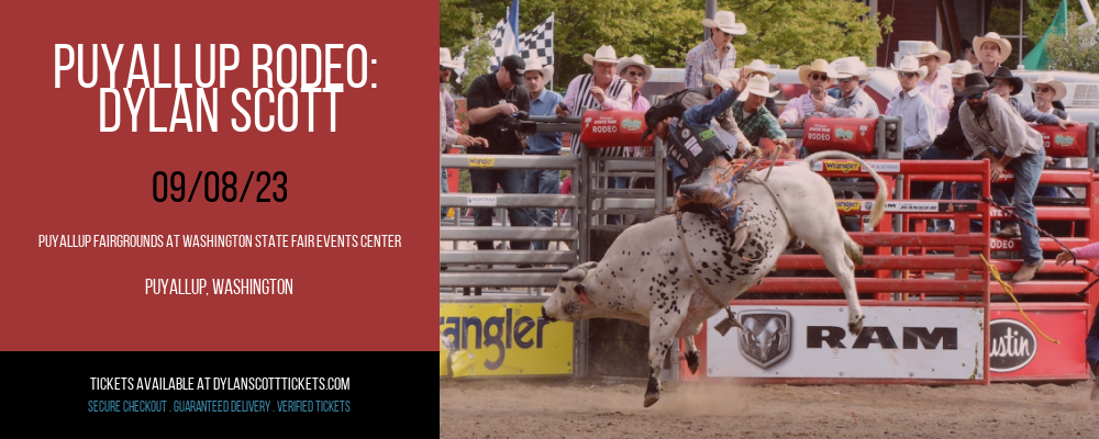 Puyallup Rodeo: Dylan Scott at Dylan Scott Tickets tickets Puyallup Rodeo: Dylan Scott at Dylan Scott Tickets