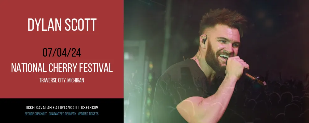Dylan Scott at National Cherry Festival at National Cherry Festival